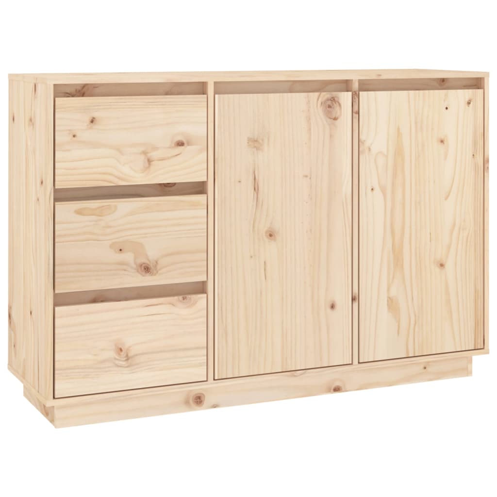 Skænk 111x34x75 cm massiv fyrretræ