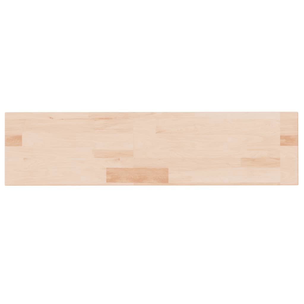 Hylde 80x20x2,5 cm Ubehandlet massiv eg