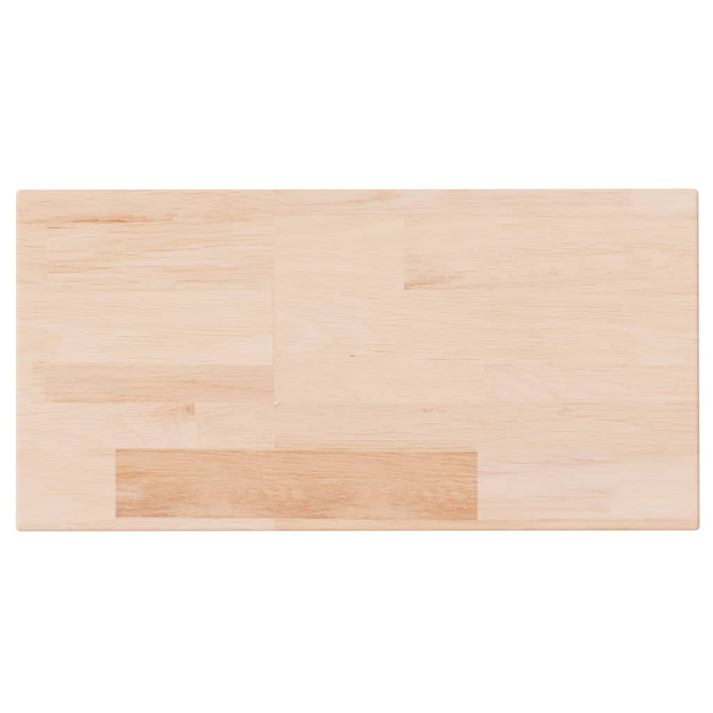 Hylde 40x20x4 cm Ubehandlet massiv eg