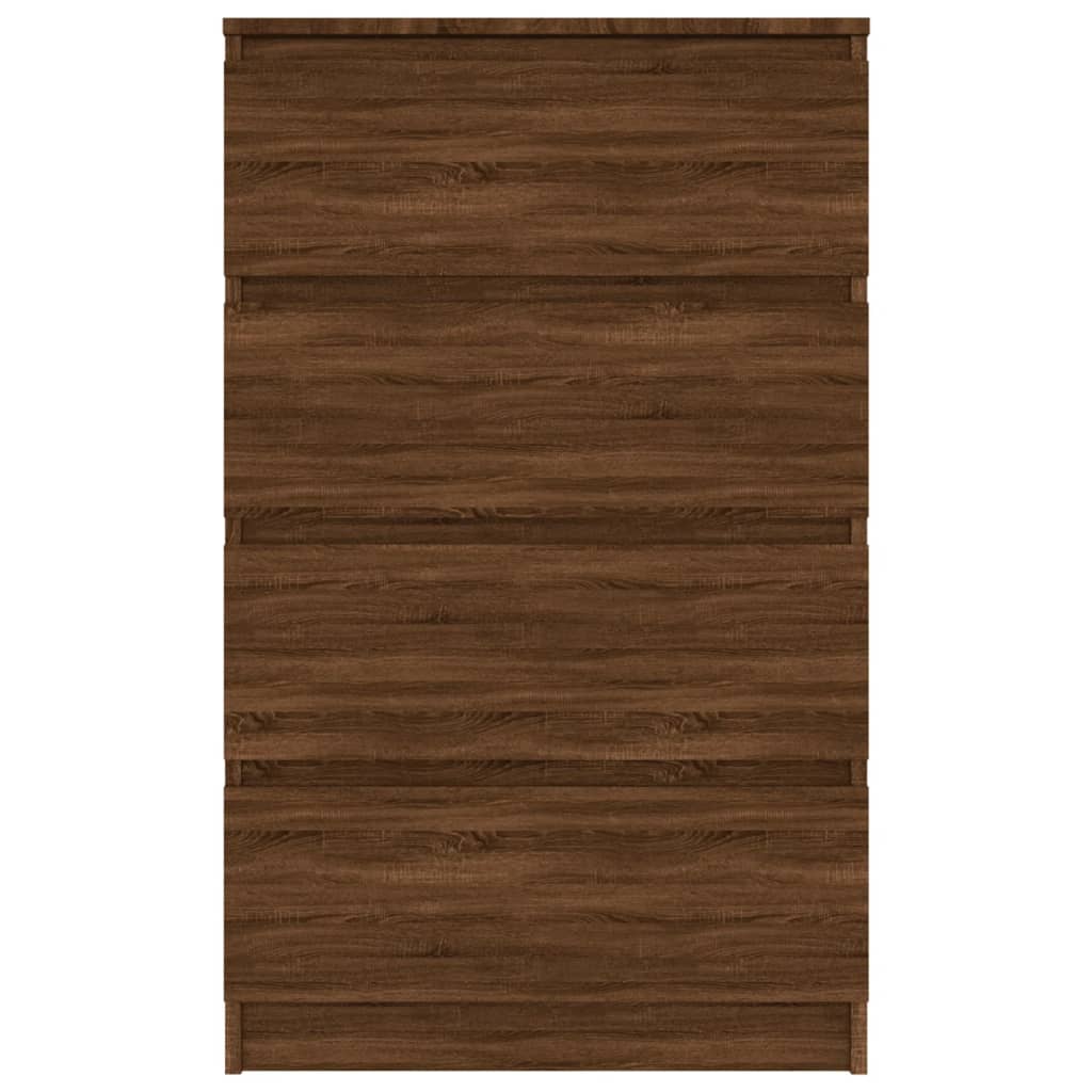 Skænk Brun Eg Look 60x35x98,5 cm Træmateriale