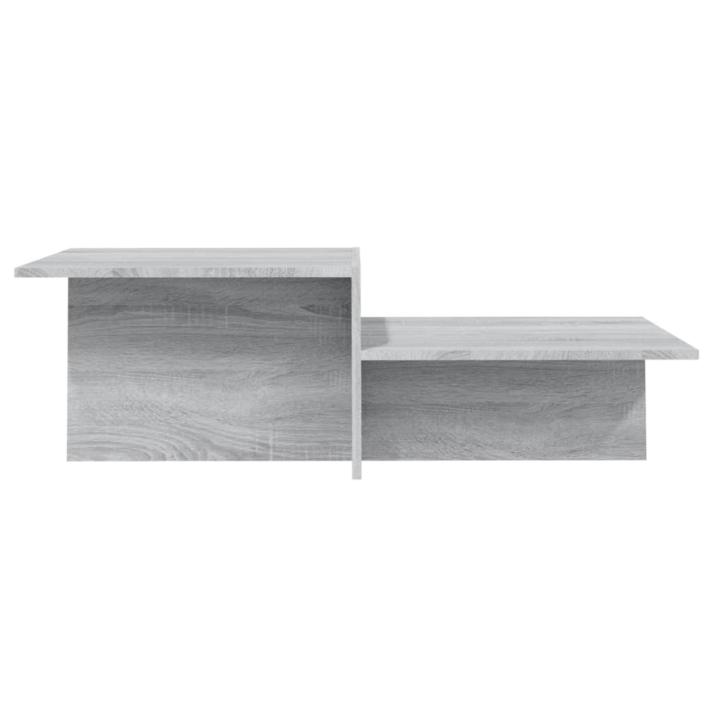 Couchtisch Grau Sonoma 111,5x50x33 cm Holzwerkstoff