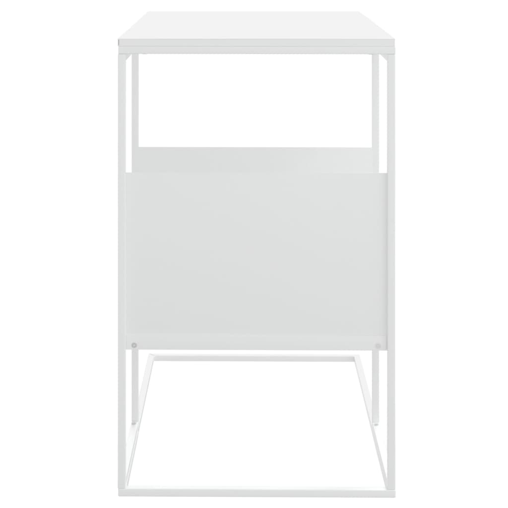 Sidebord Hvid 55x36x59,5 cm Træ Materiale