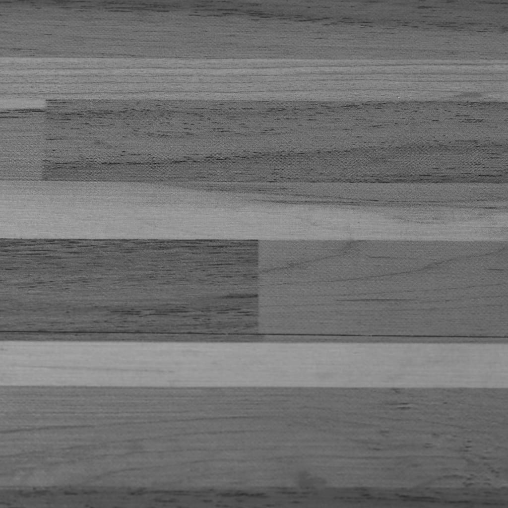 PVC Fliser Selvklæbende 2,51 m² 2 mm Stribet Grå