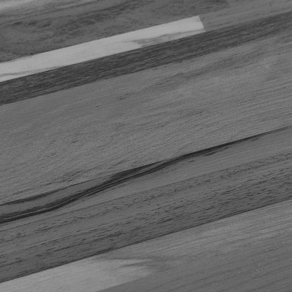 PVC Fliser Selvklæbende 2,51 m² 2 mm Stribet Grå