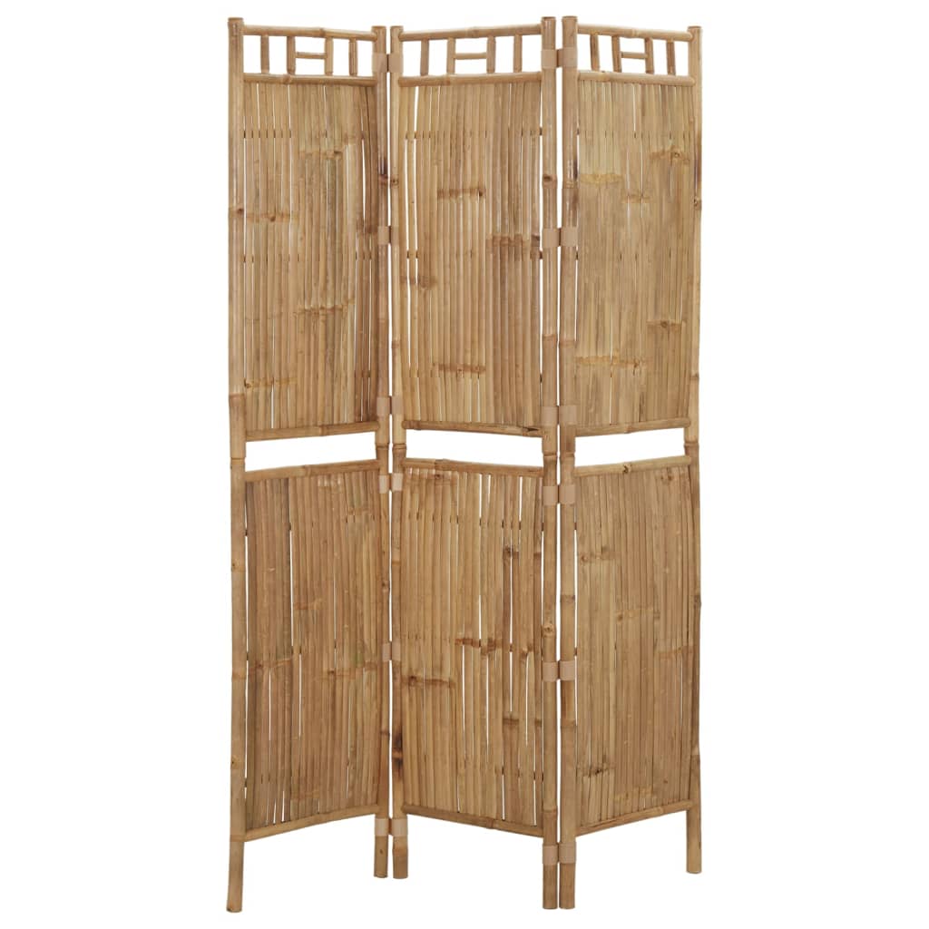 3-delt Rumdeler Bambus 120x180 cm