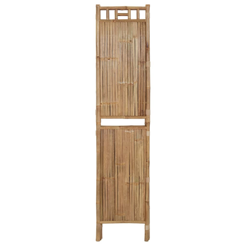 4-delt Rumdeler Bambus 160x180 cm