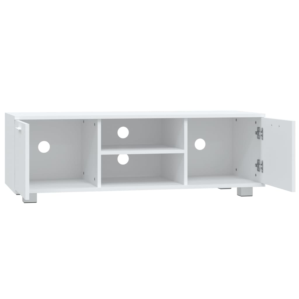 TV-skab Hvid 120x40,5x35 cm Træ Materiale