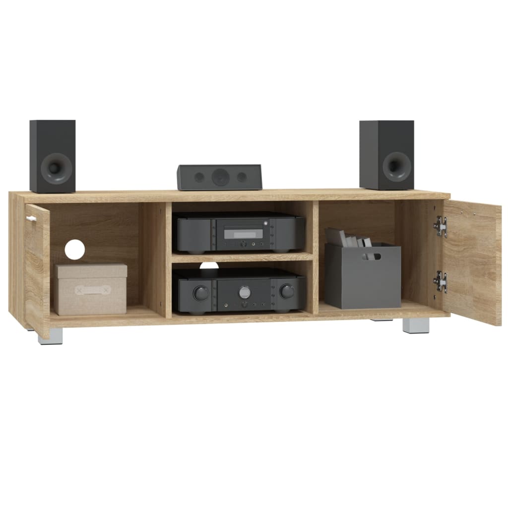 Tv-møbel Sonoma eg 120x40,5x35 cm træmateriale