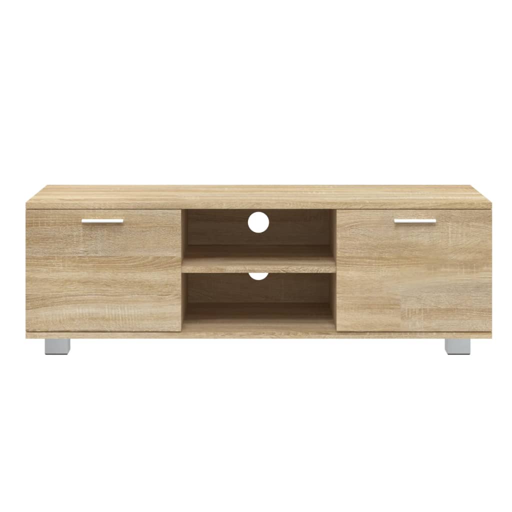 Tv-møbel Sonoma eg 120x40,5x35 cm træmateriale