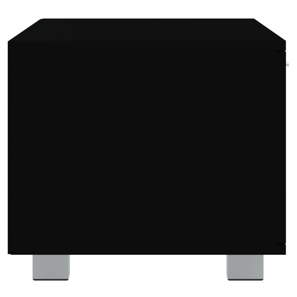 TV-skab Sort 120x40,5x35 cm Træ Materiale