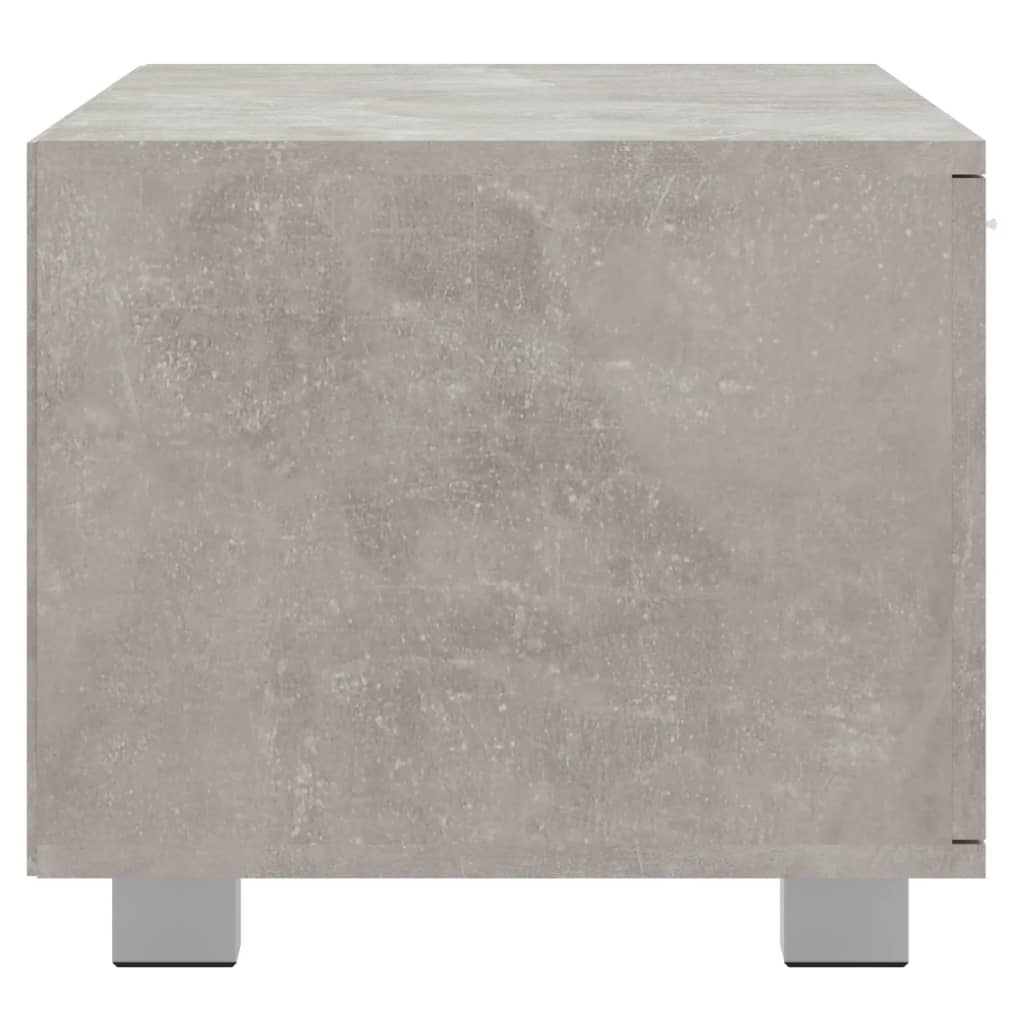 TV-møbel betongrå 120x40,5x35 cm træmateriale