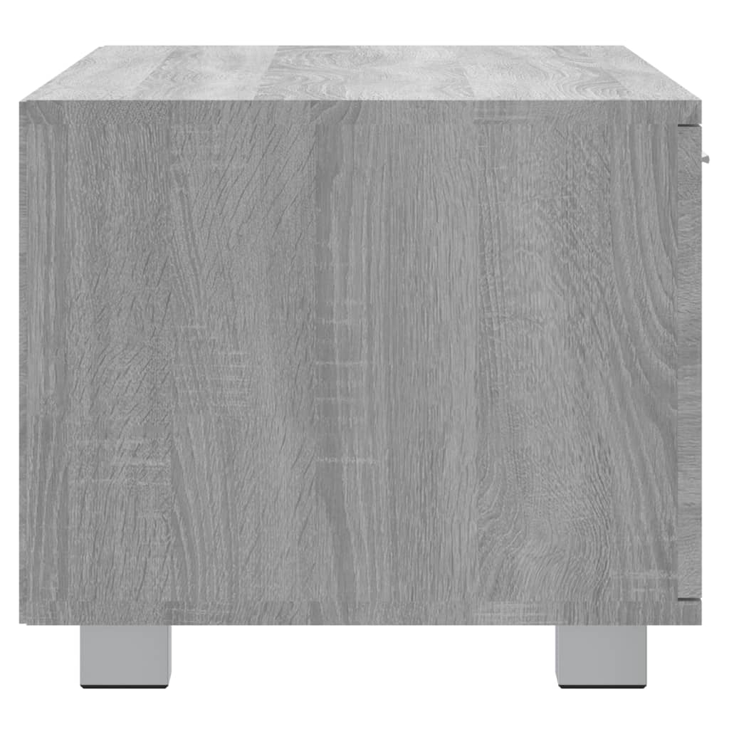 TV-skab Grå Sonoma 120x40,5x35 cm Træ Materiale
