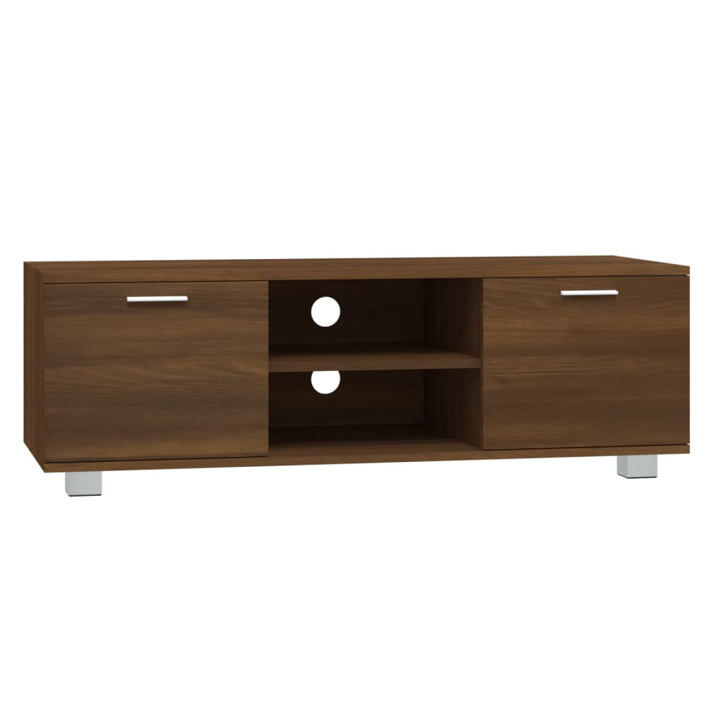 TV-skab Brun Eg Look 120x40,5x35 cm Træ Materiale