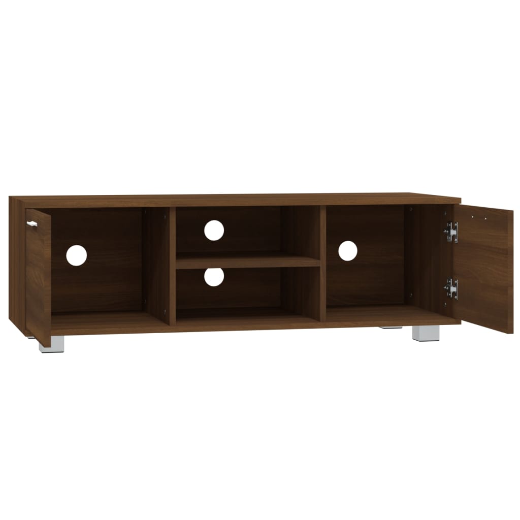 TV-skab Brun Eg Look 120x40,5x35 cm Træ Materiale