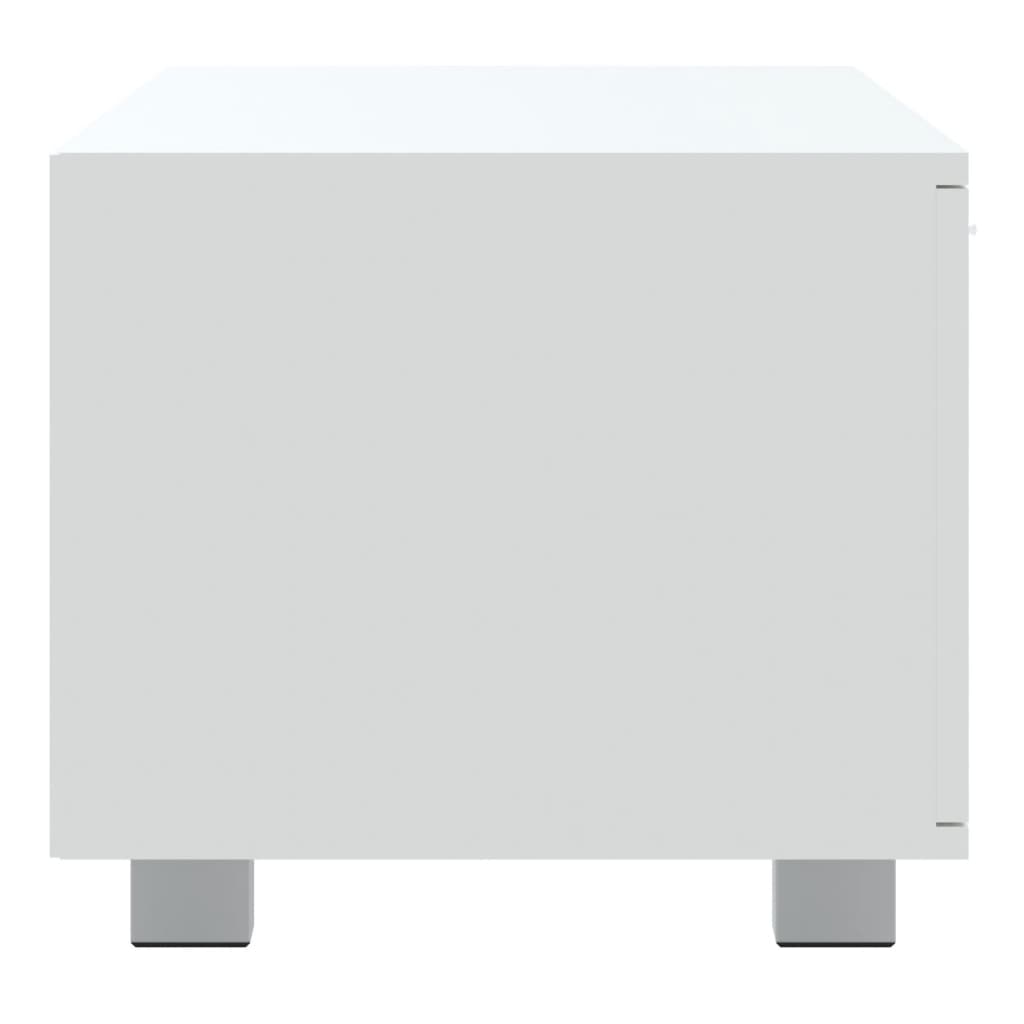 TV-skab Hvid 140x40,5x35 cm Træ Materiale