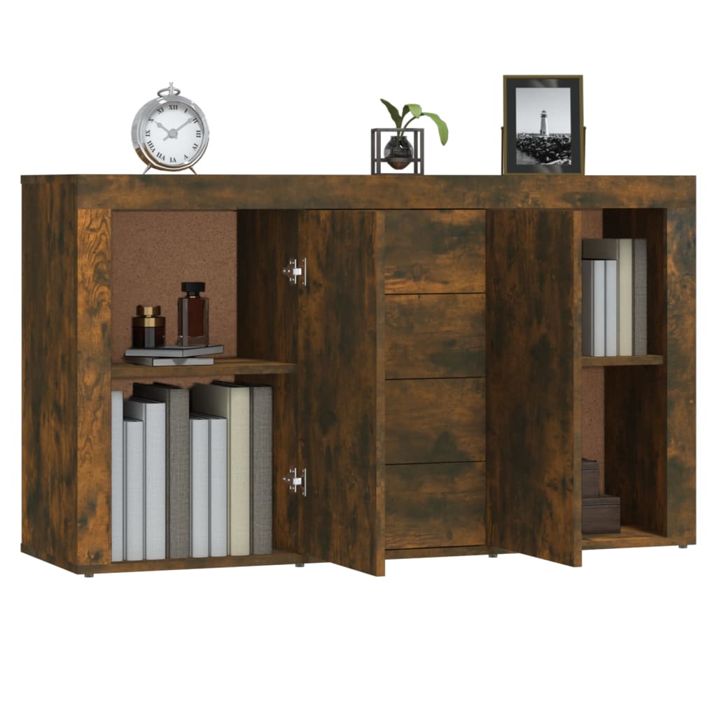 Skænk røget eg 120x36x69 cm træmateriale