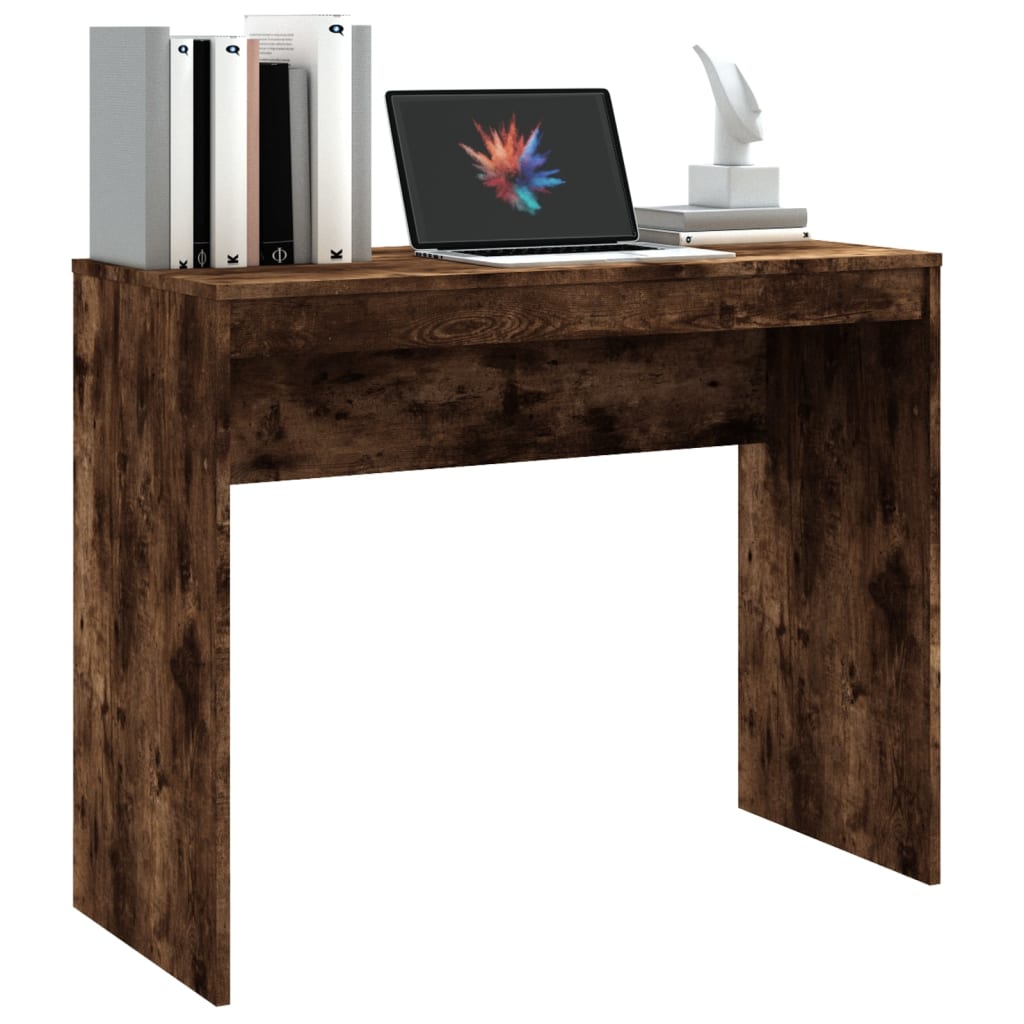 Schreibtisch Räuchereiche 90x40x72 cm Holzwerkstoff