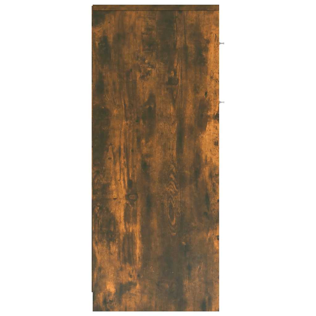 Badeværelsesskab Røget Eg 60x33x80 cm Træmateriale
