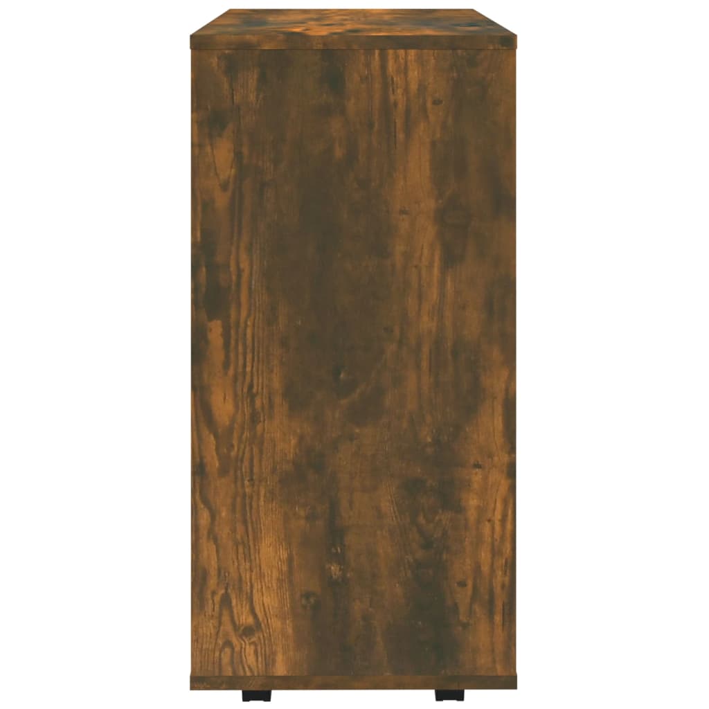 Rulleskab Røget Eg 60x35x75 cm Træmateriale