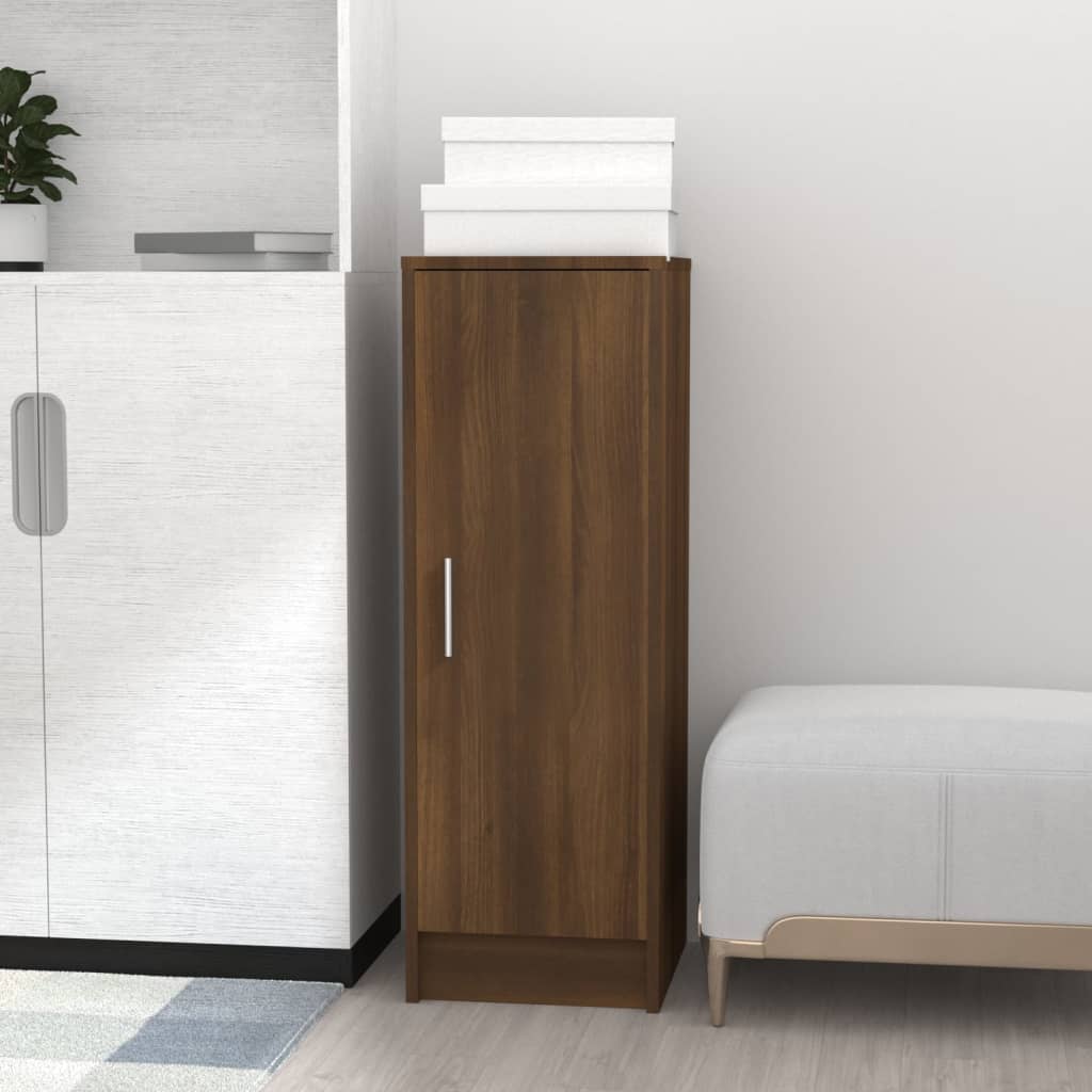Skostativ Brun Eg Look 32x35x92 cm Træmateriale