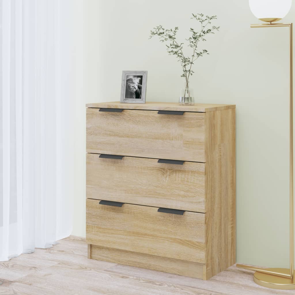 Skænk Sonoma Eg 60x30x70 cm Træ Materiale