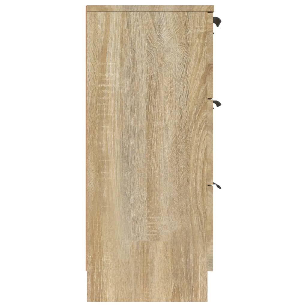 Skænk Sonoma Eg 60x30x70 cm Træ Materiale