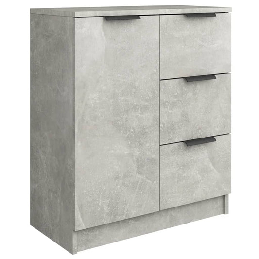Sideboard Betongrau 60x30x70 cm Holzwerkstoff