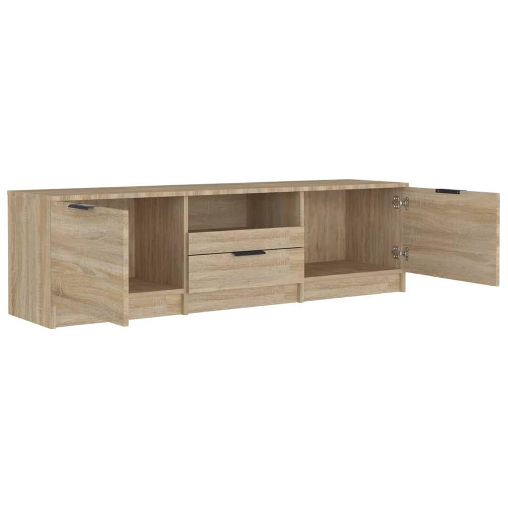 Tv-møbel Sonoma eg 140x35x40 cm træmateriale
