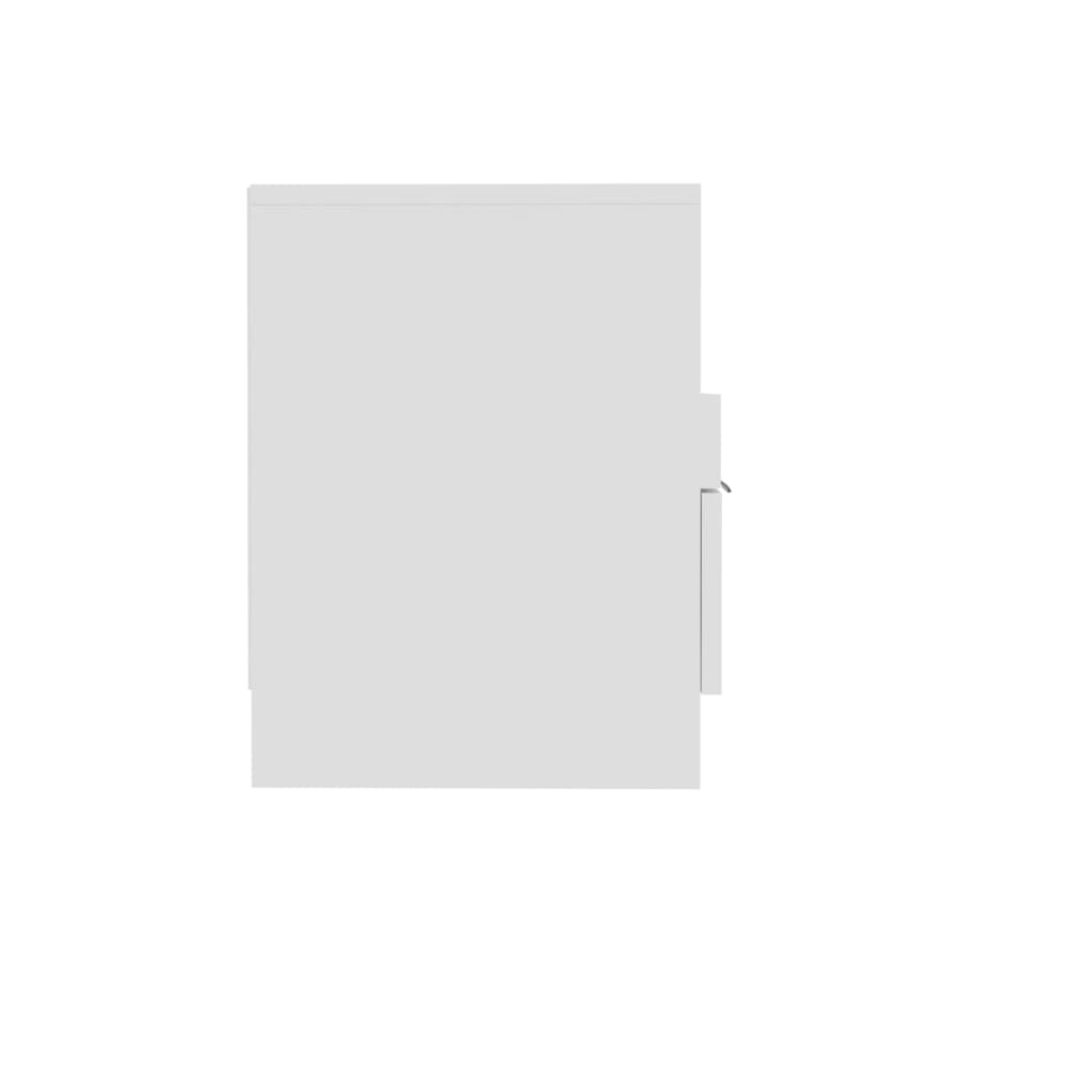 TV-skab Hvid 150x33,5x45 cm Træ Materiale
