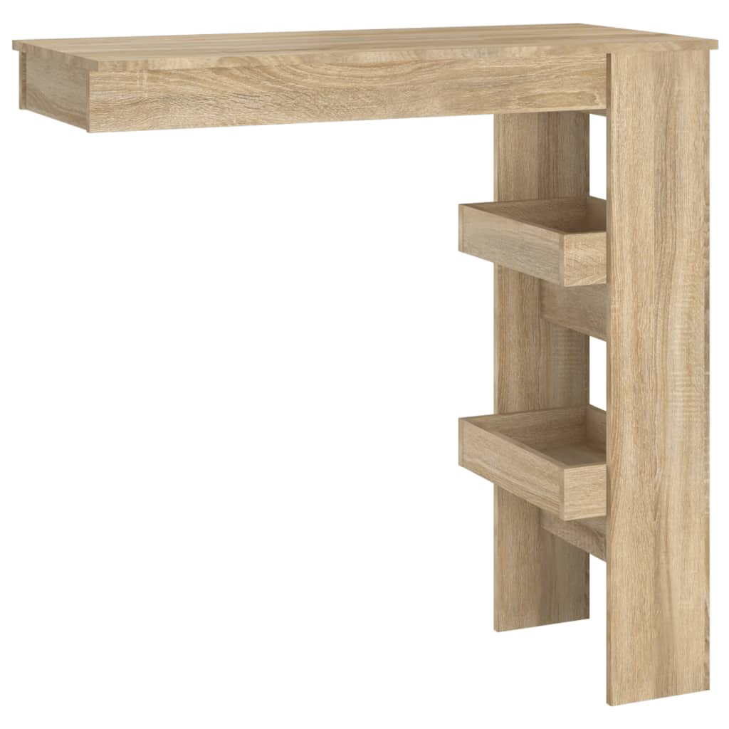 Væg barbord Sonoma eg 102x45x103,5 cm træmateriale