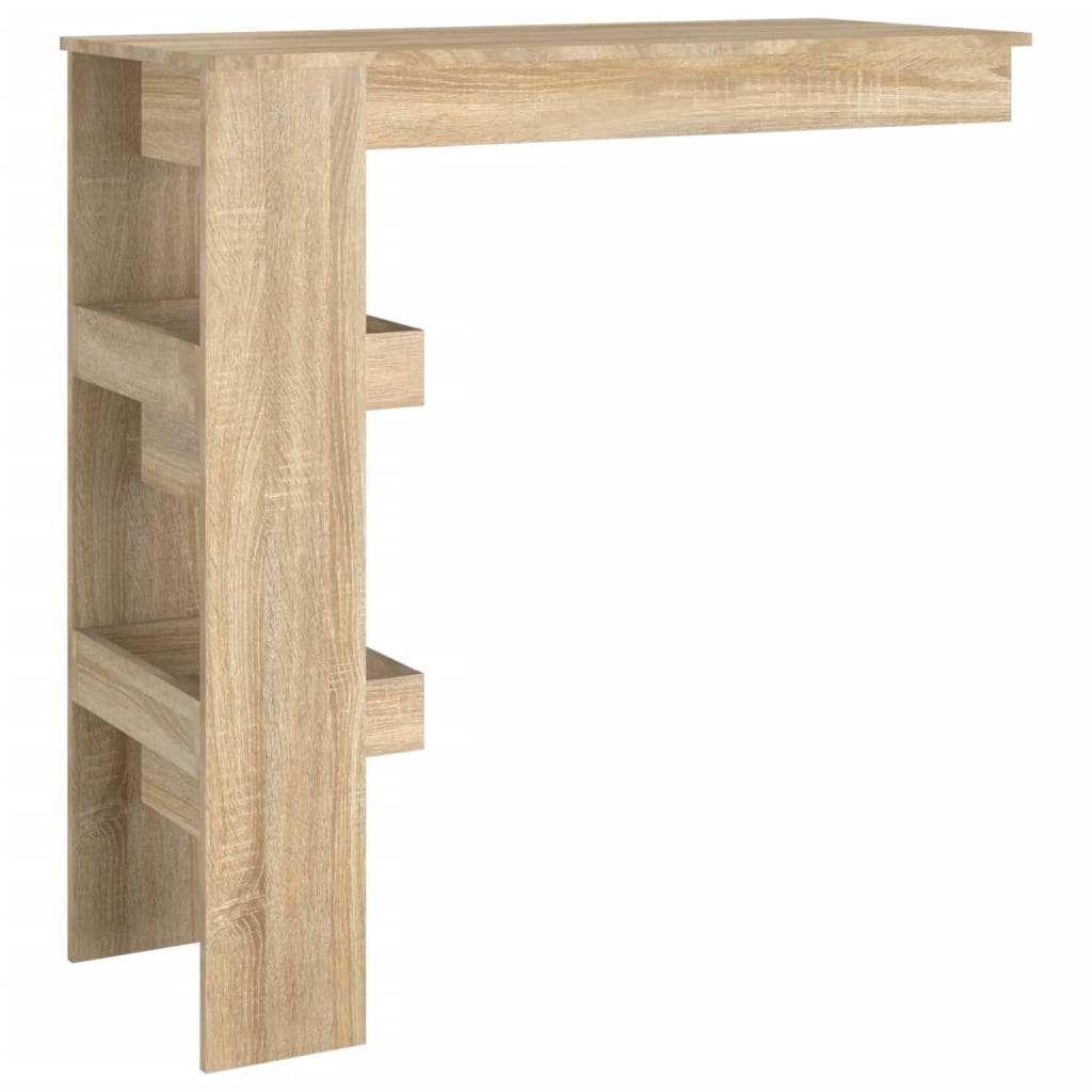 Væg barbord Sonoma eg 102x45x103,5 cm træmateriale