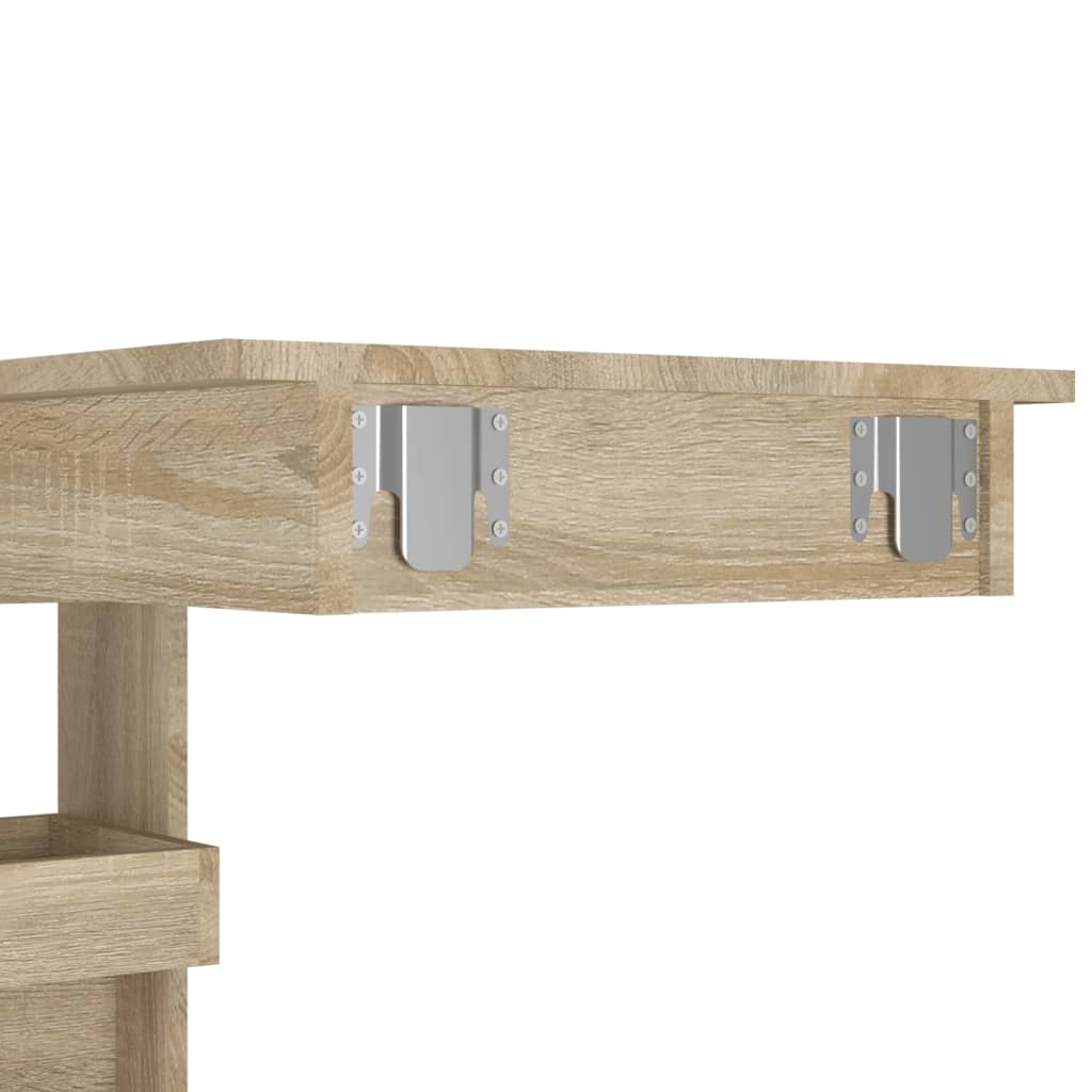 Væg barbord Sonoma eg 102x45x103,5 cm træmateriale