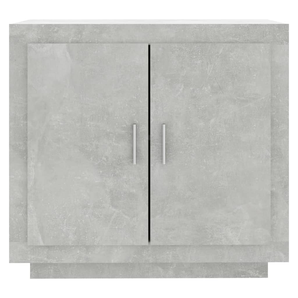 Skænk Beton Grå 80x40x75 cm Træmateriale