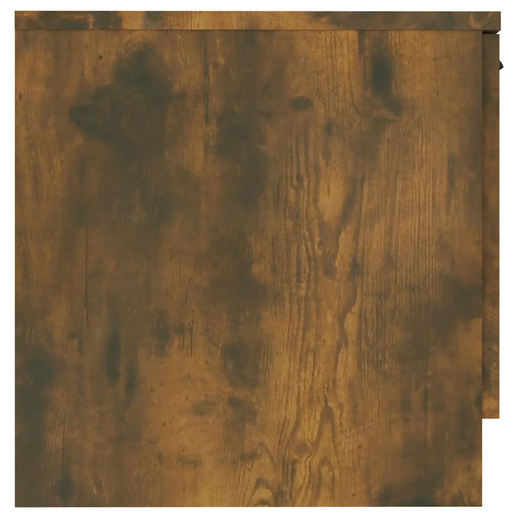 Sengeborde 2 stk Røget eg 40x39x40 cm
