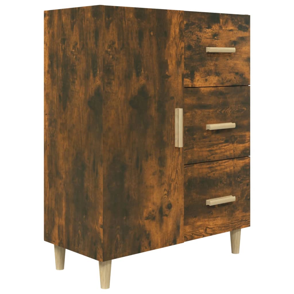 Skænk røget eg 69,5x34x90 cm træmateriale