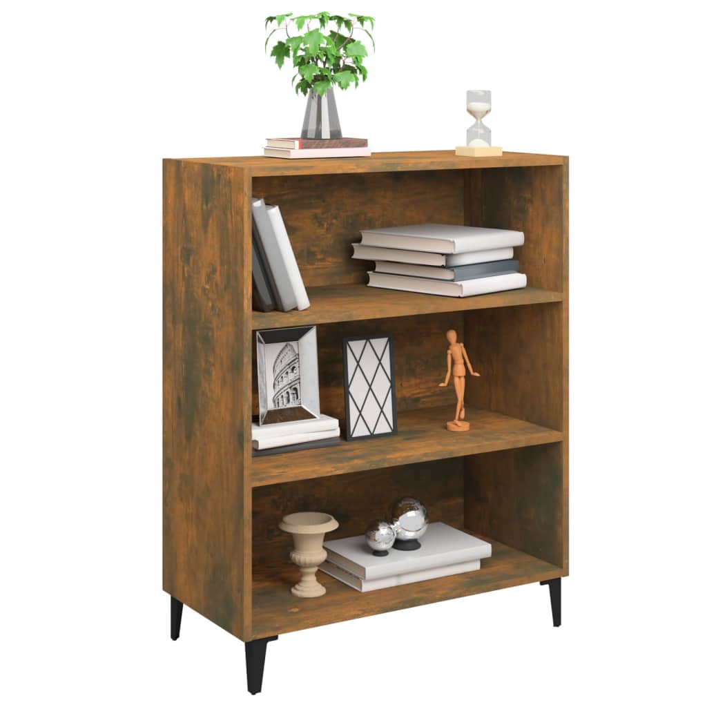 Skænk røget eg 69,5x32,5x90 cm træmateriale