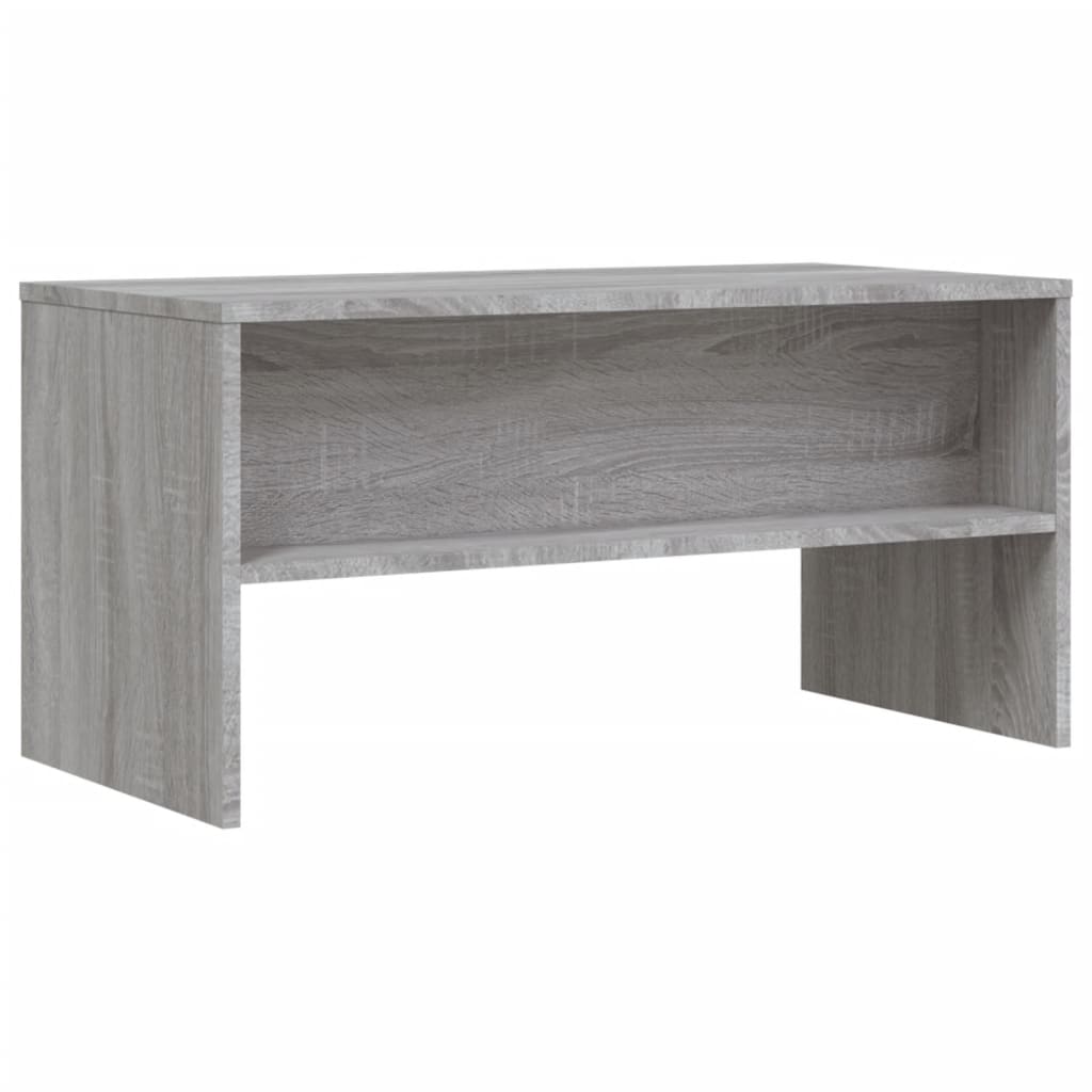 TV-skab Grå Sonoma 80x40x40 cm Træ Materiale
