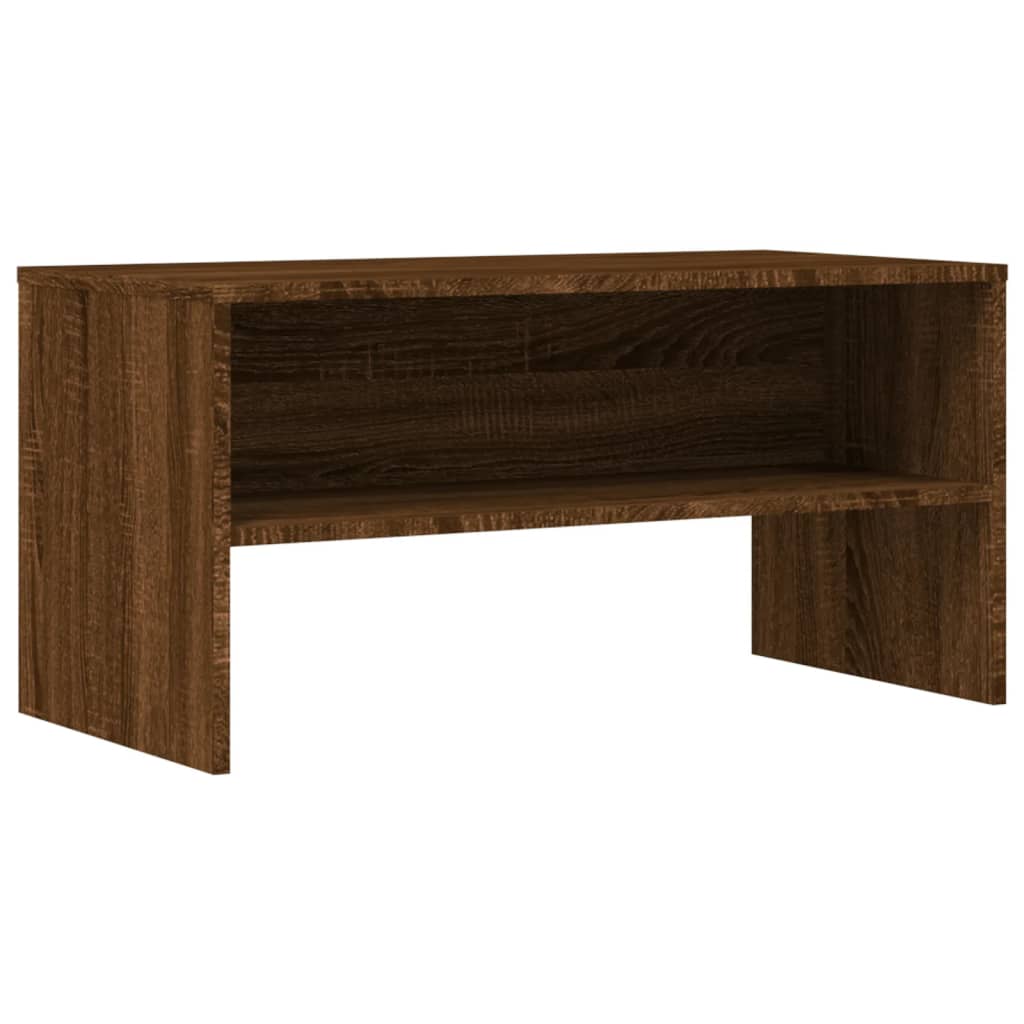 TV-skab Brun Eg Look 80x40x40 cm Træ Materiale