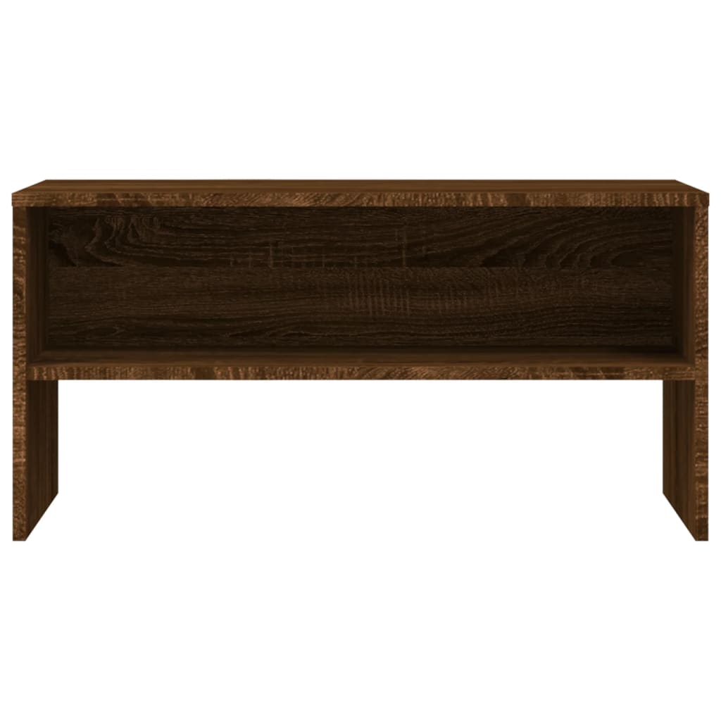 TV-skab Brun Eg Look 80x40x40 cm Træ Materiale