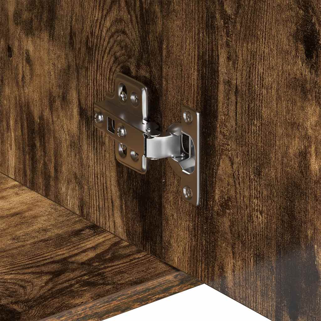Skænk røget eg 88x30x70 cm træmateriale