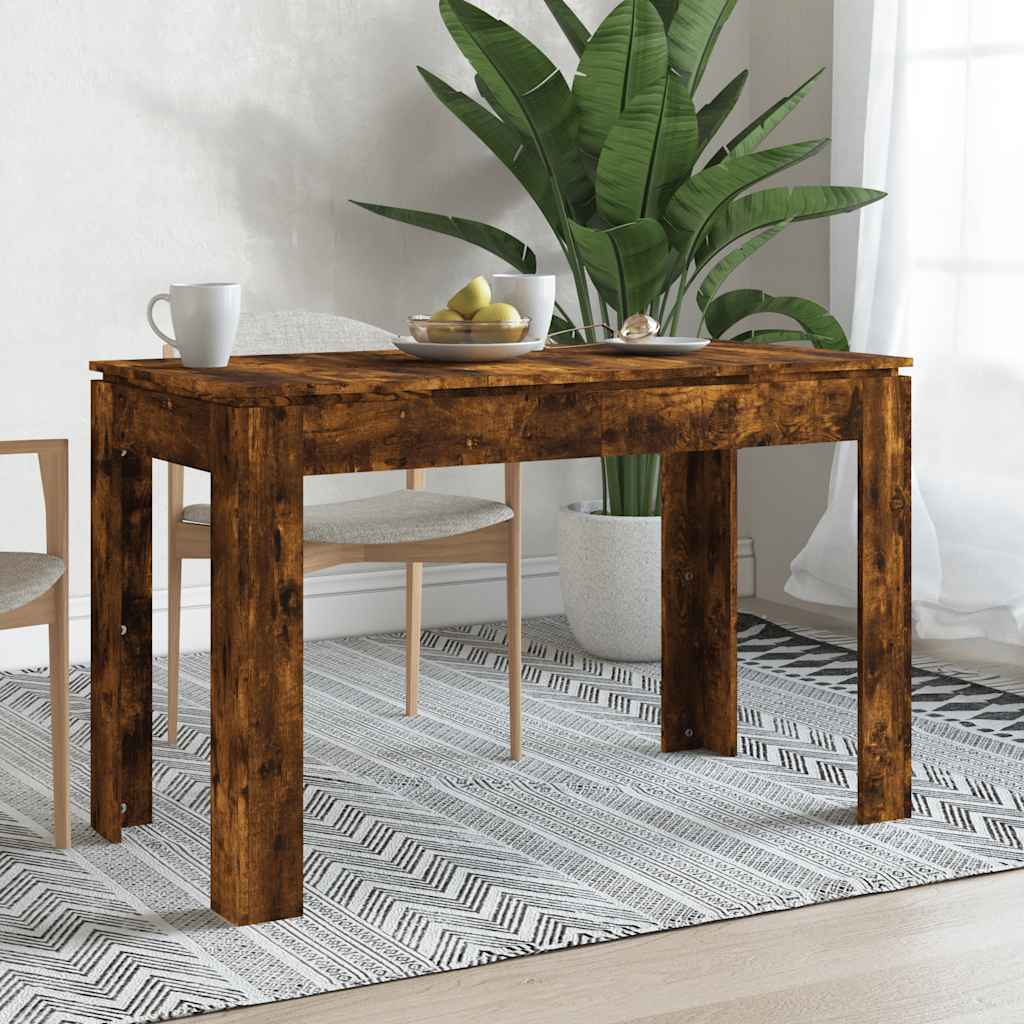 Spisebord røget eg 120x60x76 cm træmateriale