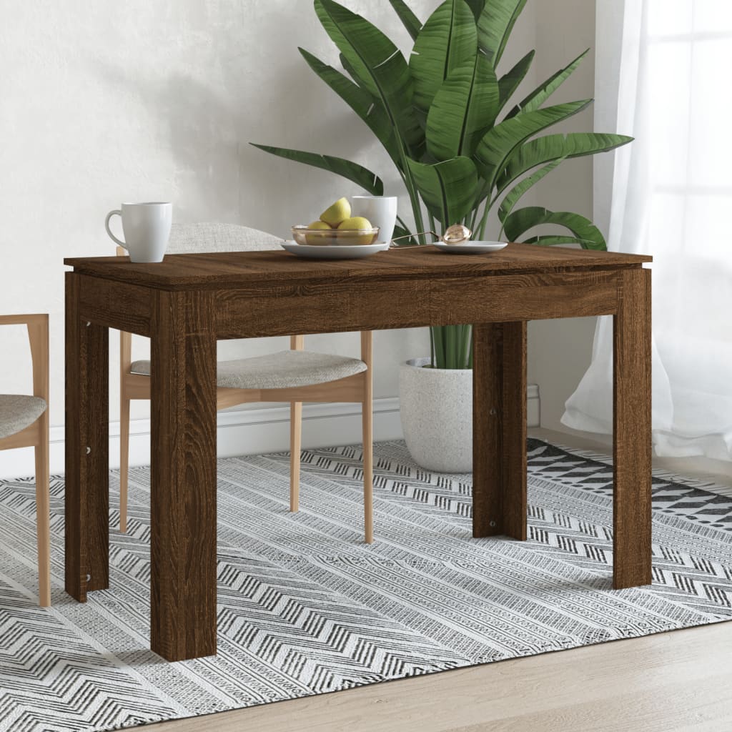 Spisebord Brun Eg Look 120x60x76 cm Træmateriale