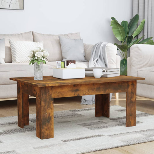 Couchtisch Räuchereiche 100x60x42 cm Holzwerkstoff