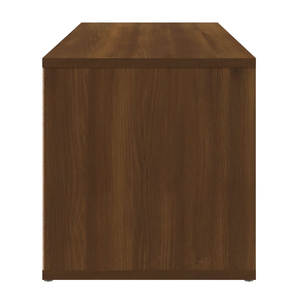 TV-skab Brun Eg Look 80x34x36 cm Træ Materiale