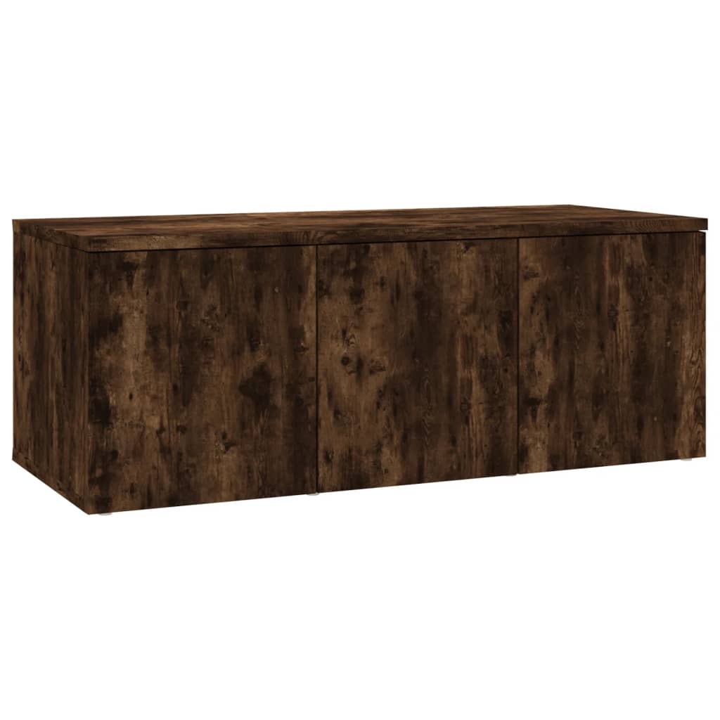 TV-møbel røget eg 80x34x30 cm træmateriale