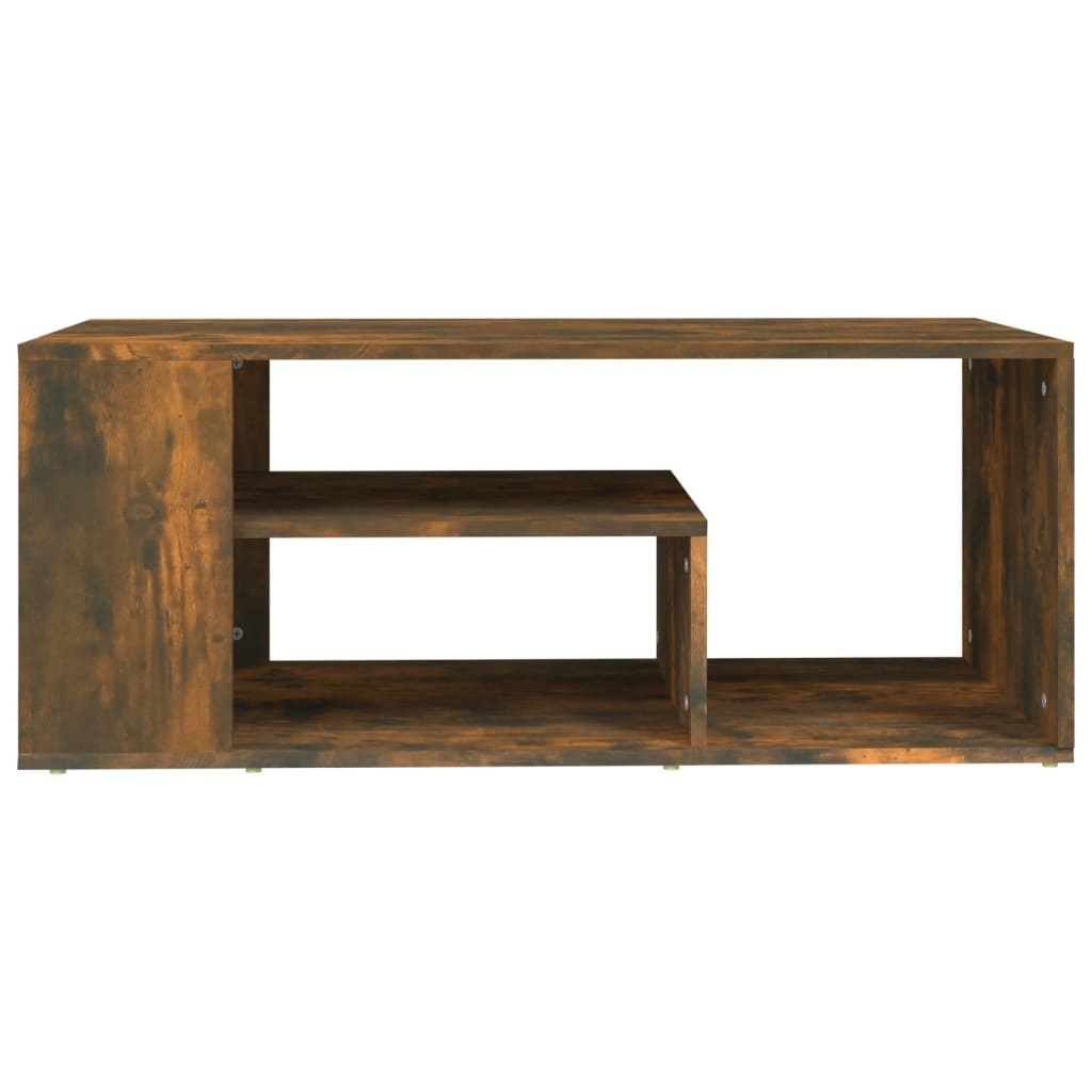 Sofabord røget eg 100x50x40 cm træmateriale