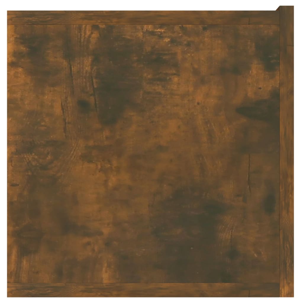 TV-vægskab røget eg 60x30x30 cm træmateriale