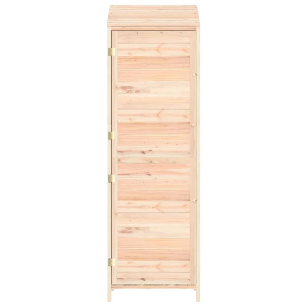 Redskabsskur 55x52x174,5 cm massiv grantræ