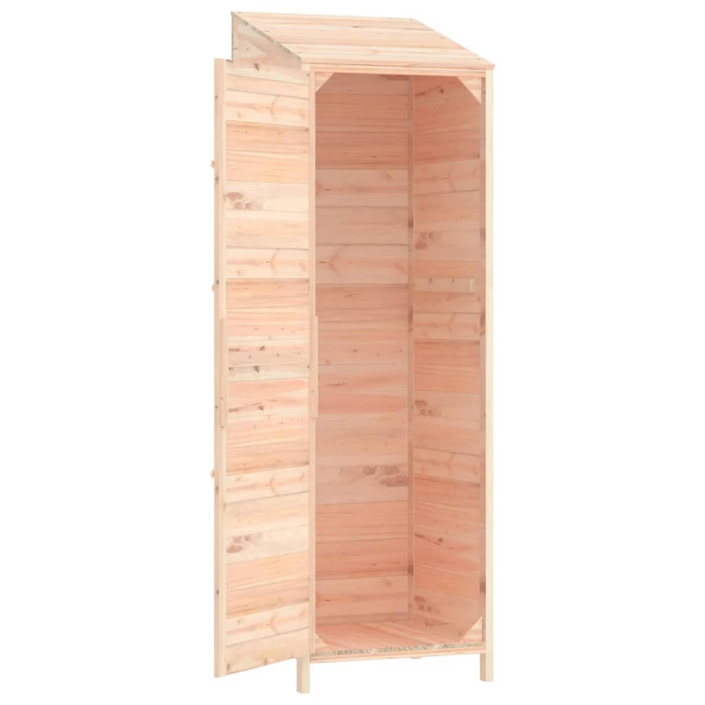 Redskabsskur 55x52x174,5 cm massiv grantræ