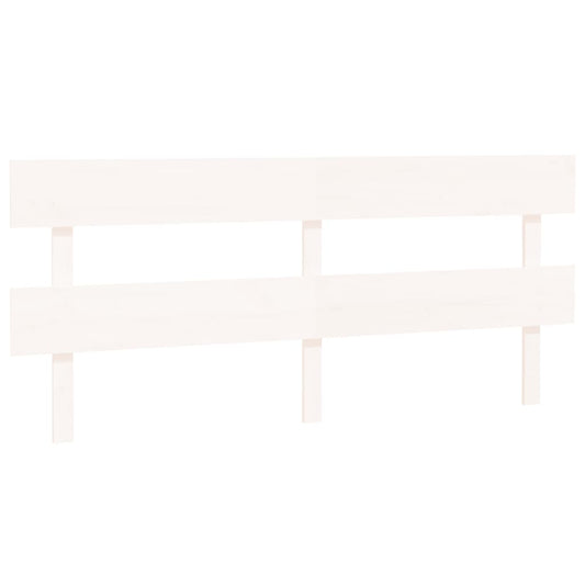 Kopfteil Weiß 184x3x81 cm Massivholz Kiefer